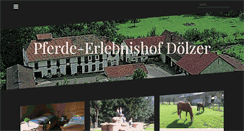 Desktop Screenshot of bauernhof-doelzer.de