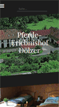 Mobile Screenshot of bauernhof-doelzer.de